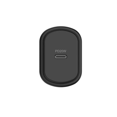 Cygnett 20W USB-C PD Wall Charger - Black - Accessories
